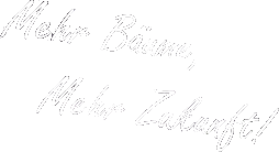 Mehr Bäume